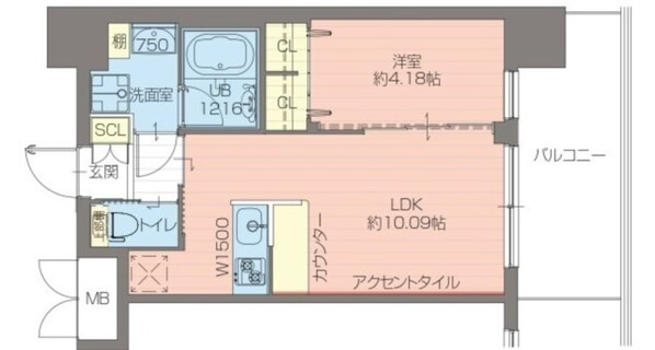 プレジオ御幣島の物件間取画像